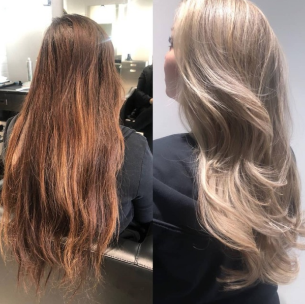 Before and After – JouJou Hair Studio